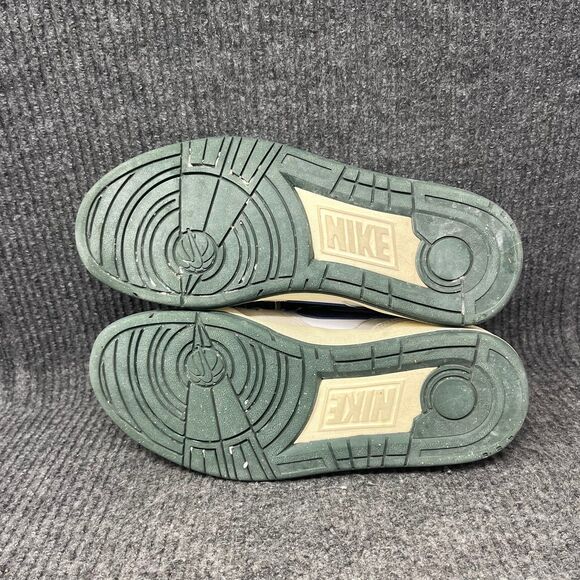 Nike Full Force Low White Navy Teal Athletic Leather Shoes Mens 8 FZ3595-100 main image 7